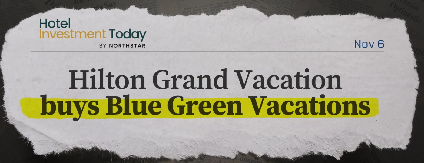 Headline: Hilton Grand Vacation buys Blue Green Vacations
